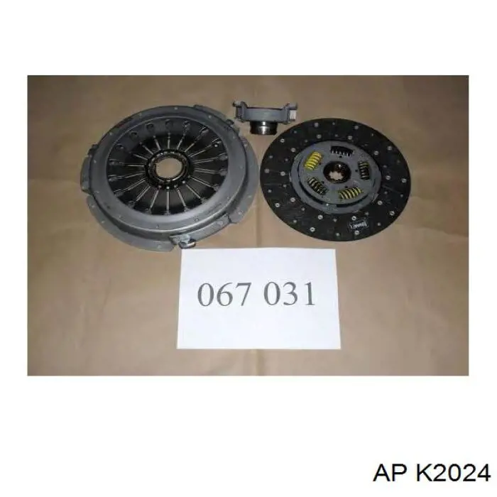 K2024 AP kit de embrague (3 partes)