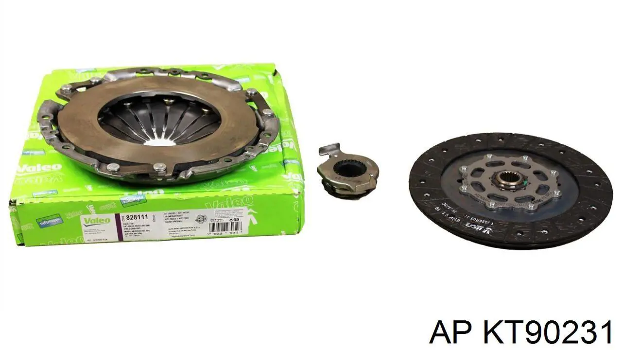 KT90231 AP kit de embrague (3 partes)