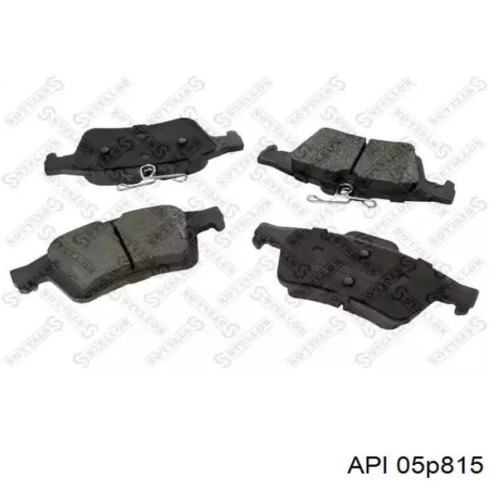 Pastillas de freno traseras Renault Espace 4 JK0