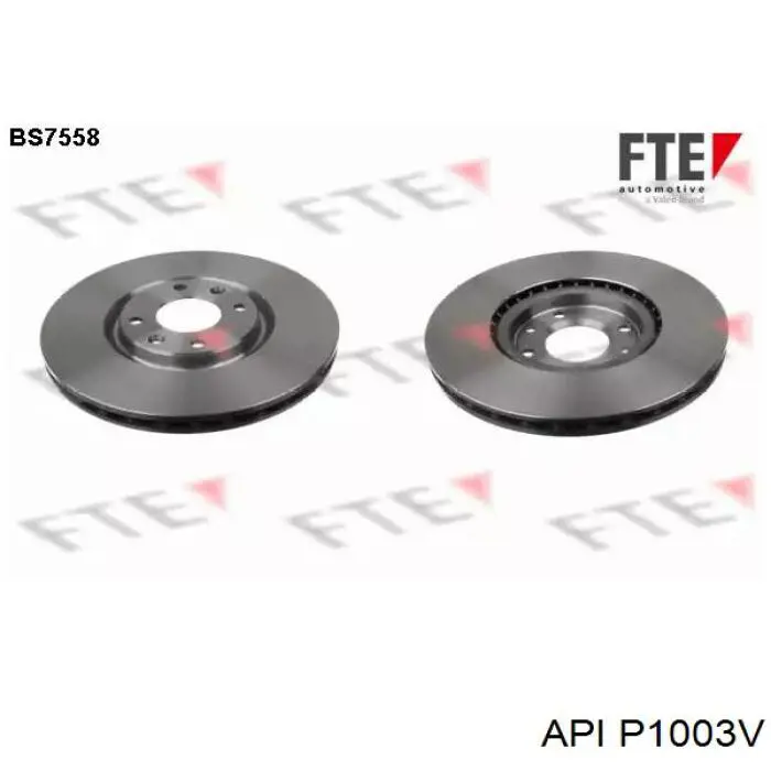 Freno de disco delantero Citroen C4 UD