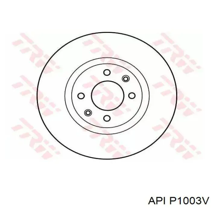 Freno de disco delantero Citroen C4 UD