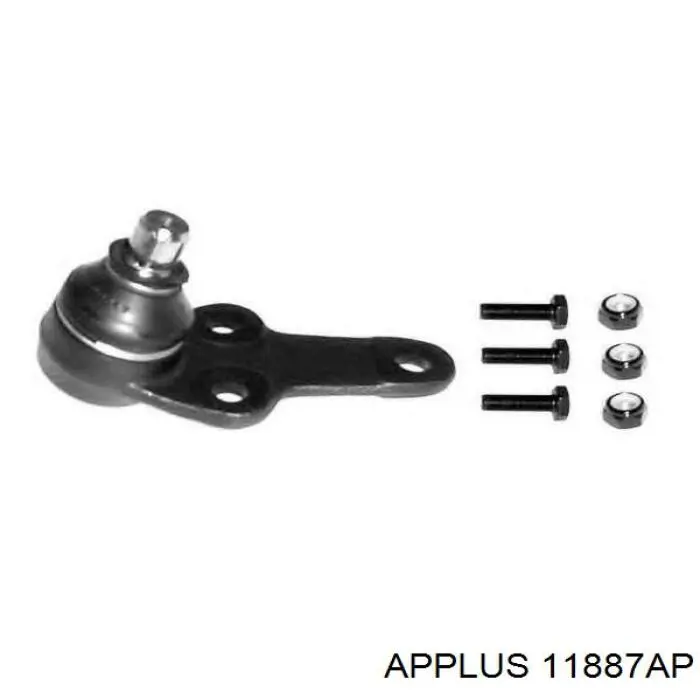 11887AP Aplus barra oscilante, suspensión de ruedas delantera, inferior derecha