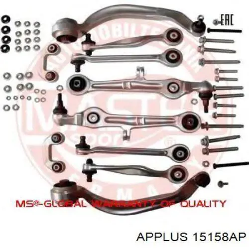 Brazo superior derecho de la suspensión delantera 15158AP Aplus