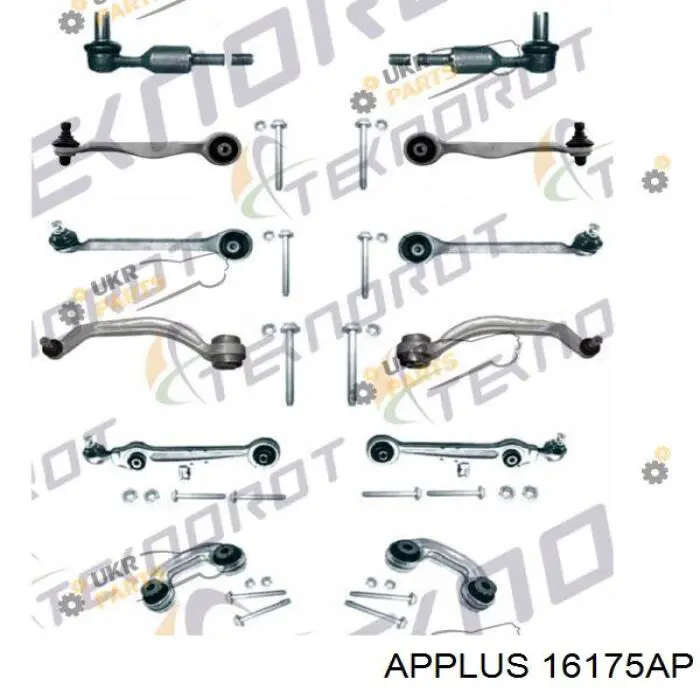 16175AP Aplus kit de brazo de suspension delantera