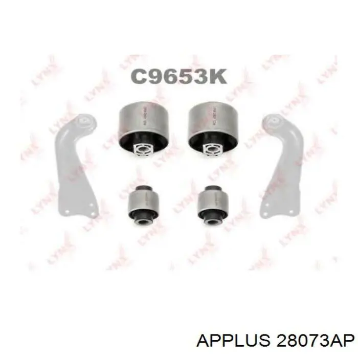 Buje del brazo inferior trasero 28073AP Aplus