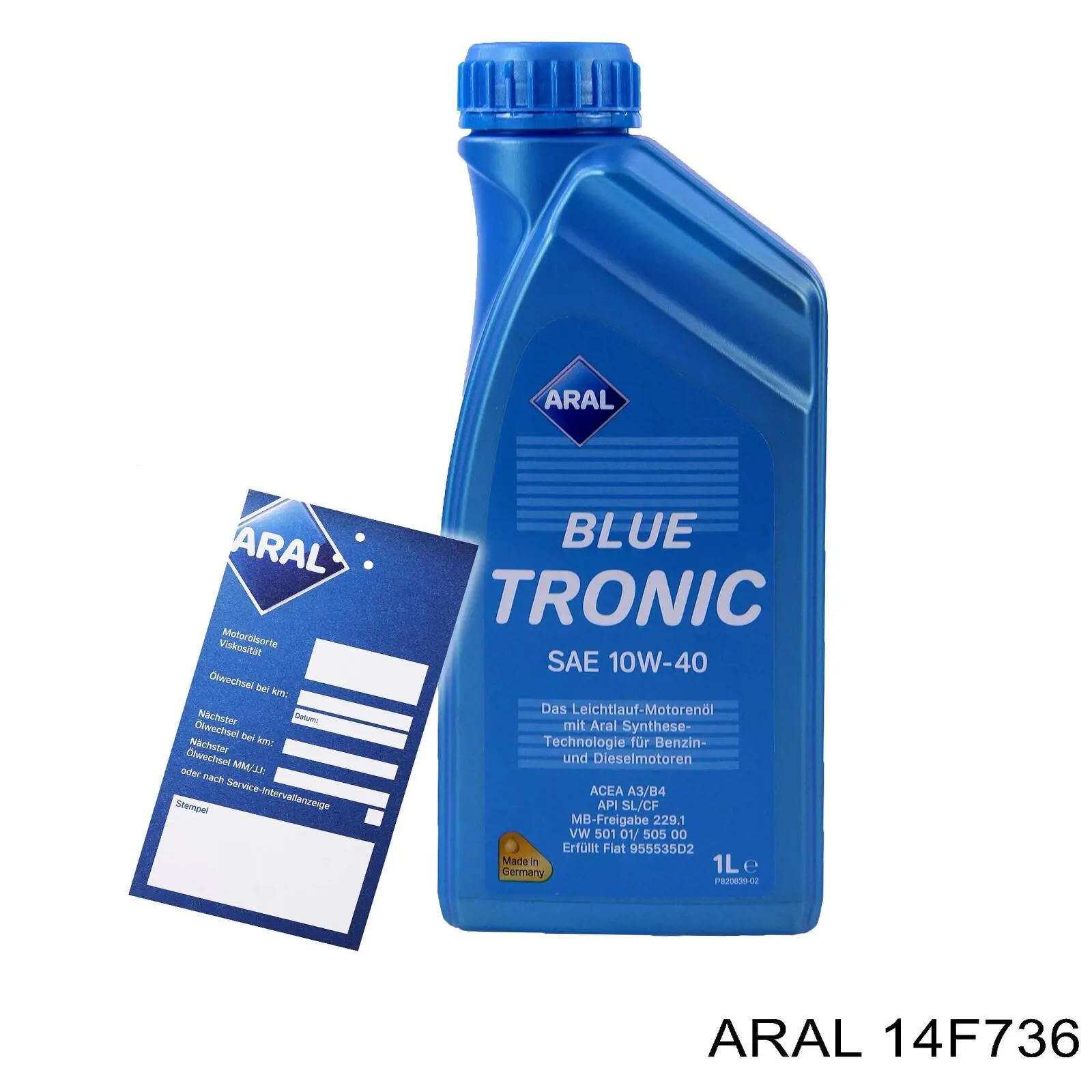 Aceite motor Aral 14F736 precio, desde 10,92 EUR