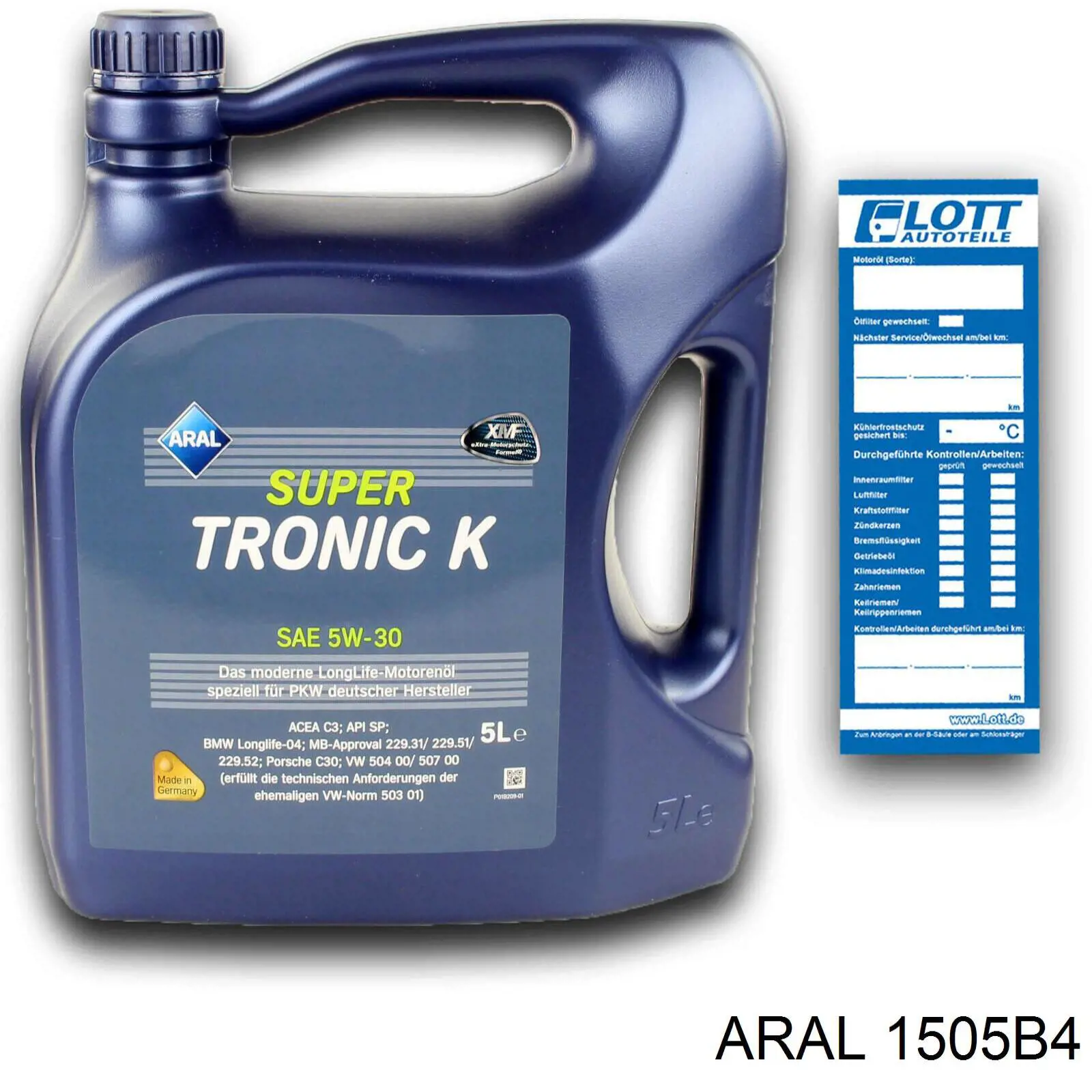 Aceite motor Aral 1505B4 precio, desde 15,38 EUR