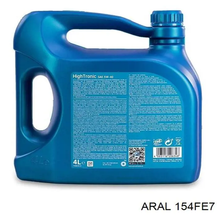 Aceite motor Aral 154FE7 precio, desde 46,15 EUR