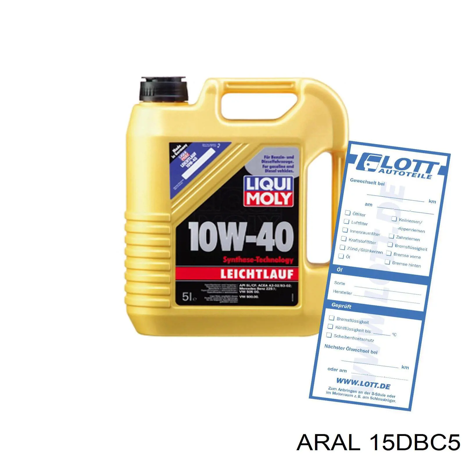 15DBC5 Aral Aceite