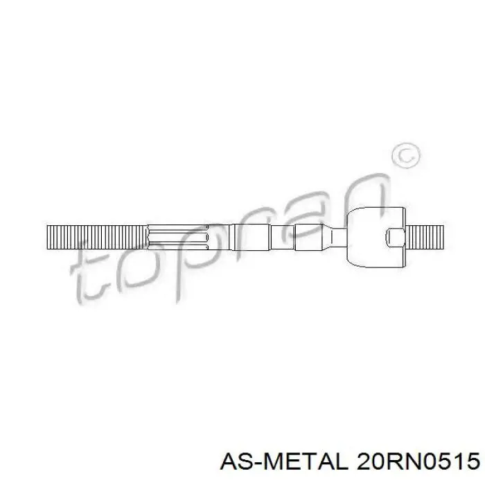 20RN0515 As Metal barra de acoplamiento