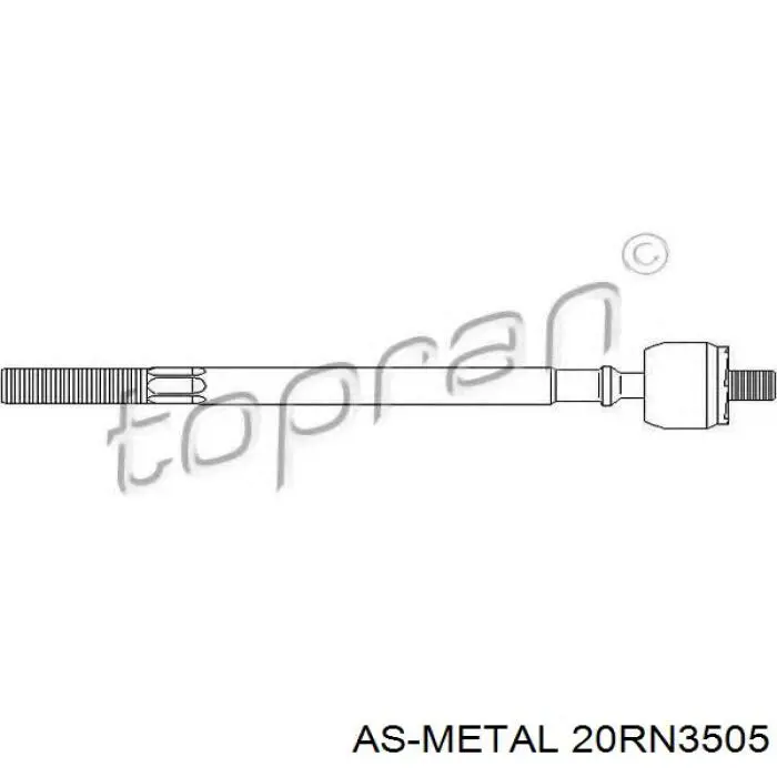 20RN3505 As Metal barra de acoplamiento