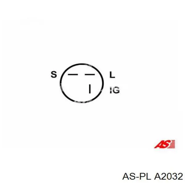 Alternador A2032 As-pl