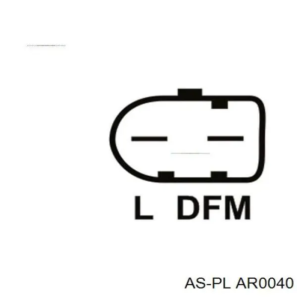 AR0040 As-pl Rotor del alternador