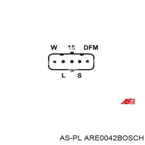 ARE0042BOSCH As-pl regulador de rele del generador (rele de carga)