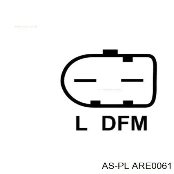ARE0061 As-pl regulador de rele del generador (rele de carga)