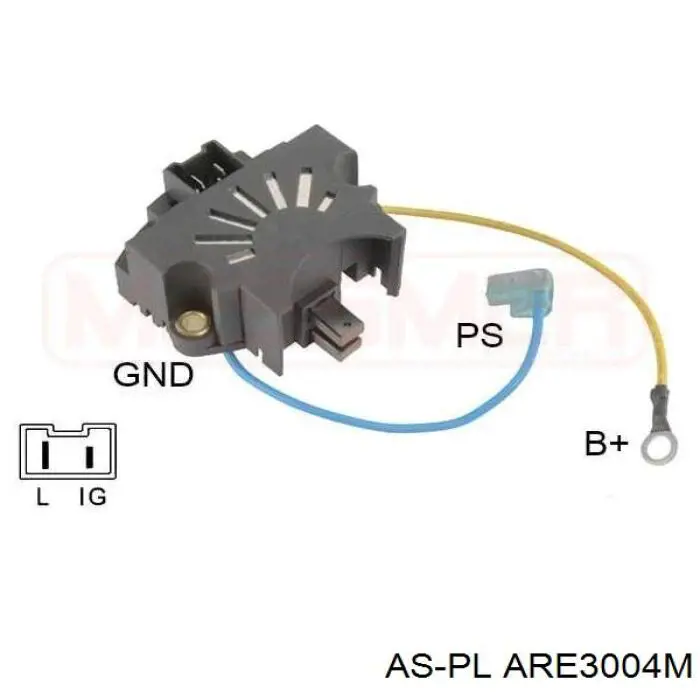 Regulador De Rele Del Generador (Rele De Carga) Renault 21 S48
