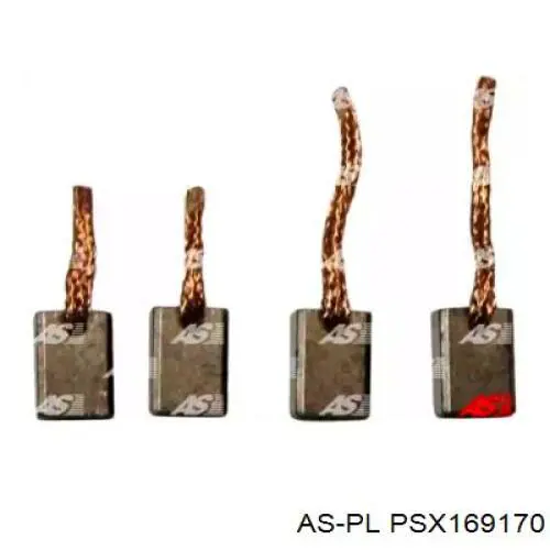 PSX169-170 As-pl escobilla de carbón, arrancador