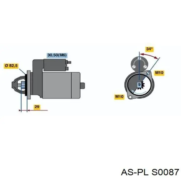 Arrancador As-pl S0087