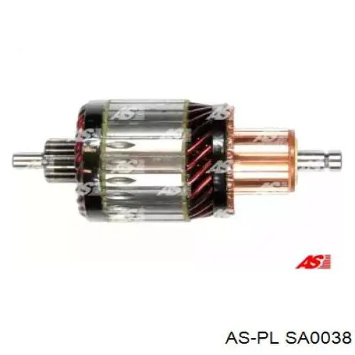 SA0038 As-pl inducido, motor de arranque