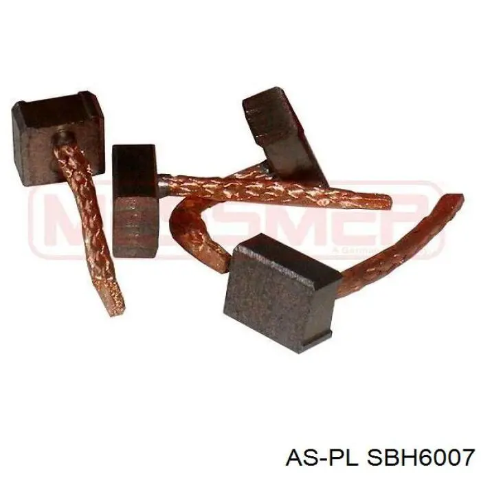 Soporte, escobillas de carbón, motor de arranque As-pl SBH6007