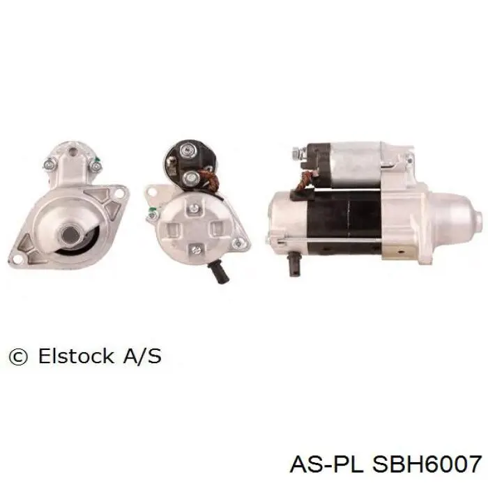 Portaescobillas motor de arranque SBH6007 As-pl