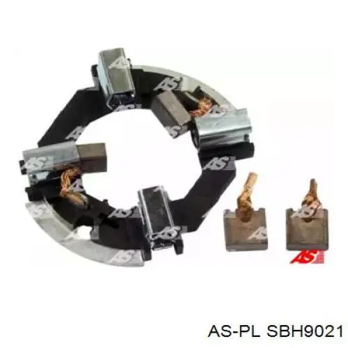 SBH9021 As-pl soporte, escobillas de carbón, motor de arranque