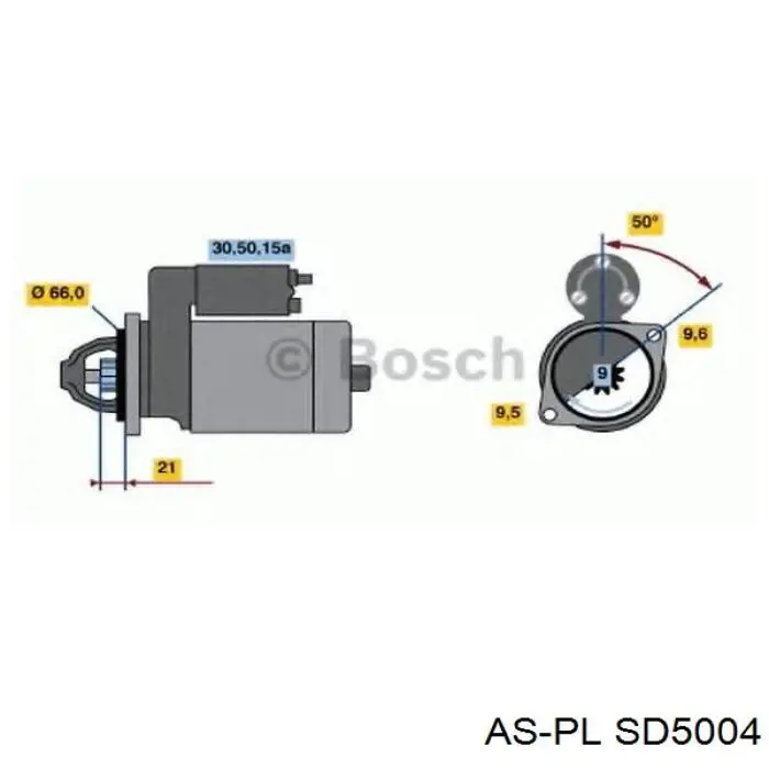 Bendix, motor de arranque Suzuki Swift 2 AH, AJ