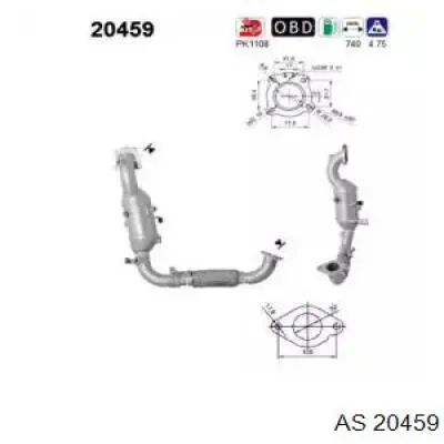 Comprar 1843288 Ford Catalizador