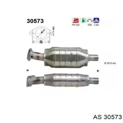 Comprar 7700844691 Renault (RVI) Catalizador
