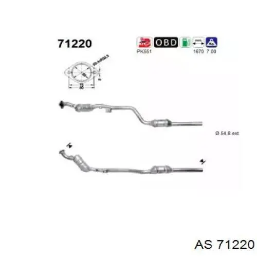 Catalizador Polcar MZ6014T precio, desde 441,25 EUR