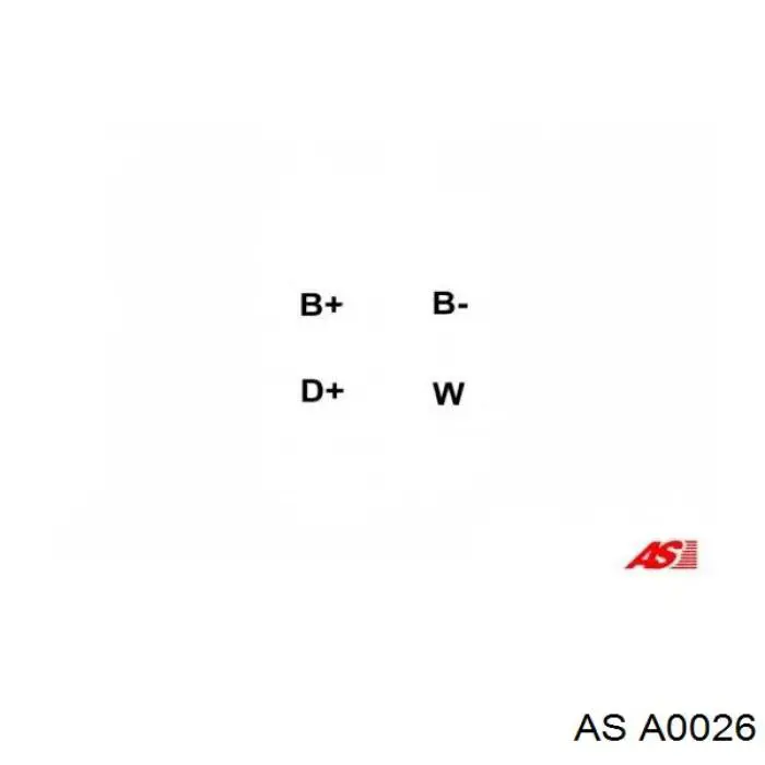 A0026 AS/Auto Storm alternador