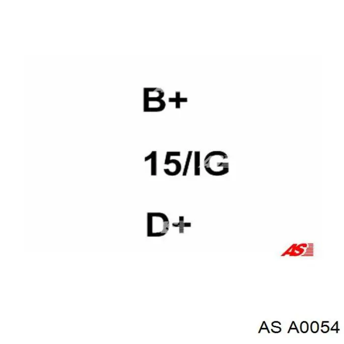 A0054 AS/Auto Storm alternador