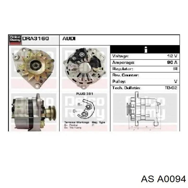 Comprar A0094 AS/Auto Storm Dynamo