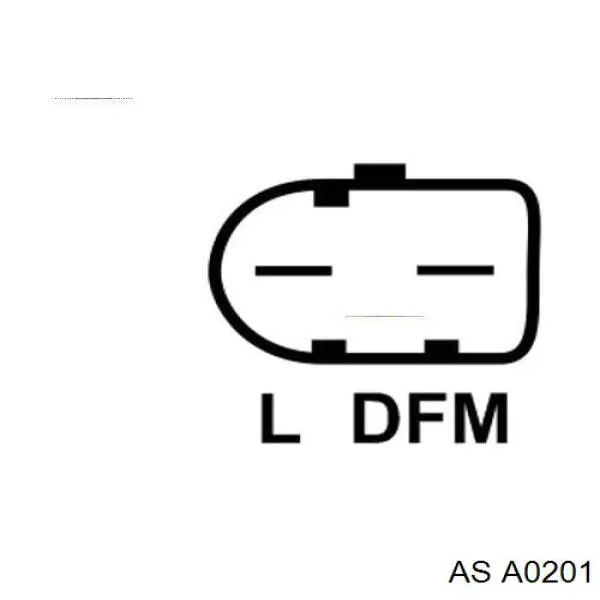 CAL10141AS Casco alternador