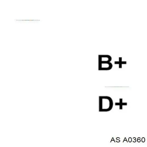 A0360 AS/Auto Storm alternador