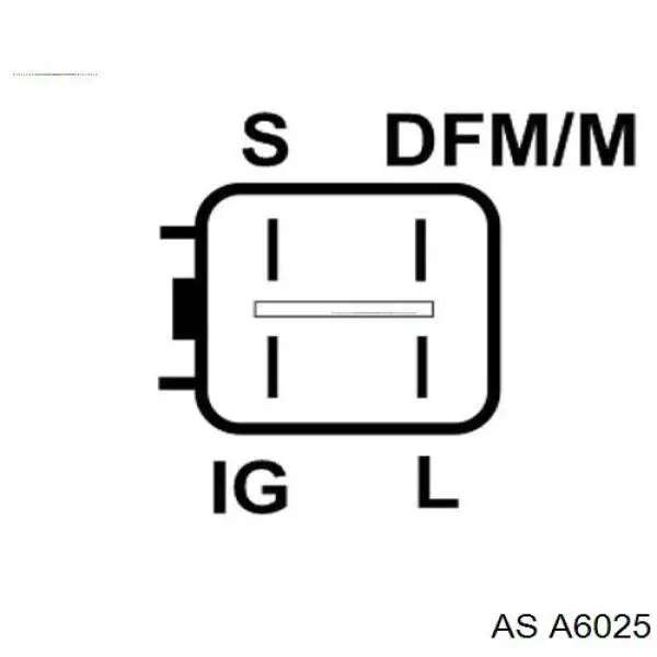 A6025 AS/Auto Storm alternador