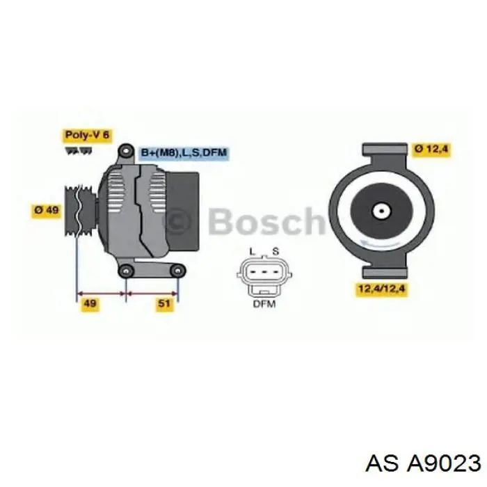 A9023FO As-pl alternador