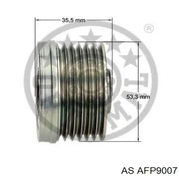 Comprar CCP90155AS Casco Rueda libre del alternador