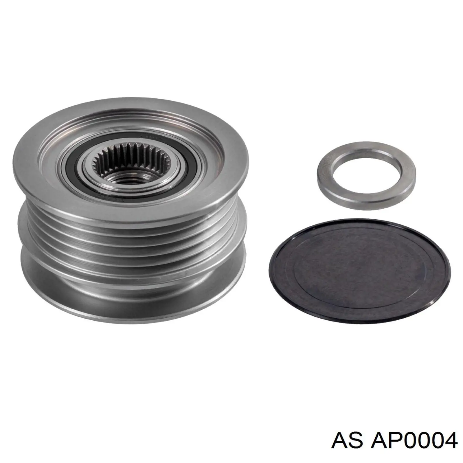 Polea de alternador As-pl AP0004