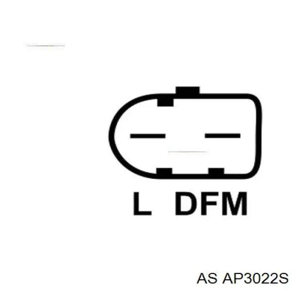AP3022S As-pl Rueda libre alternador 
