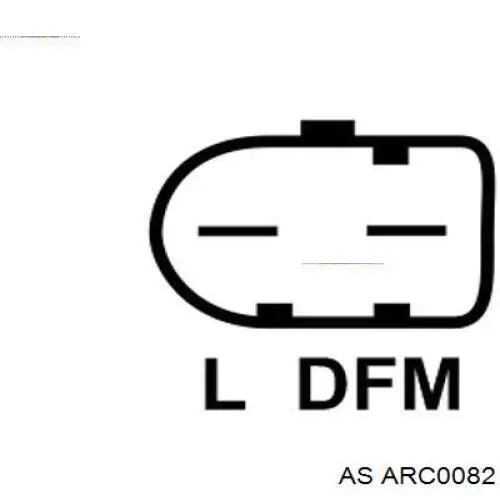 ARC0082 AS/Auto Storm alternador diodo puente rectificador