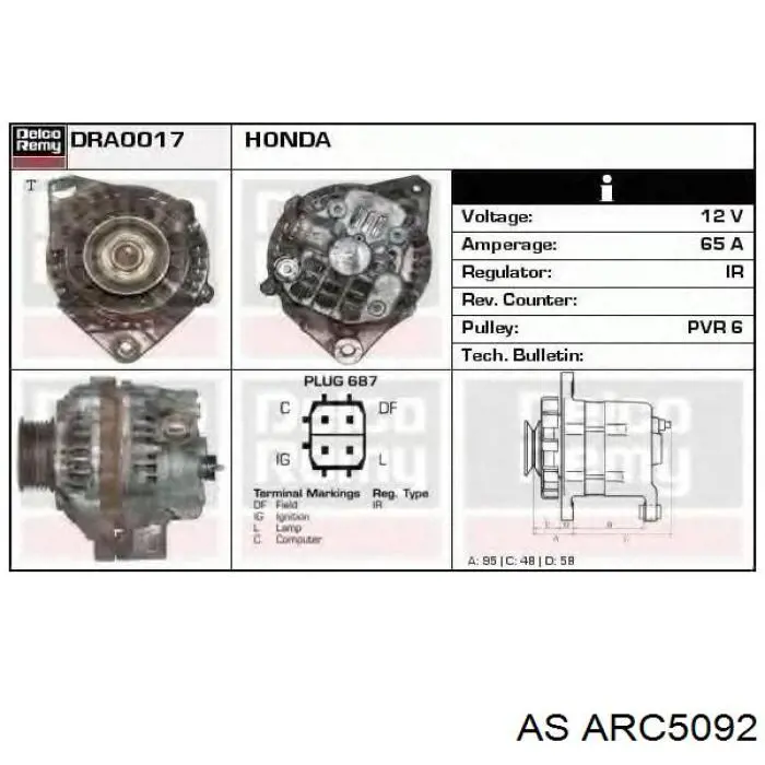 Puente rectificador del alternador WAI IMR7579 precio, desde 28,03 EUR