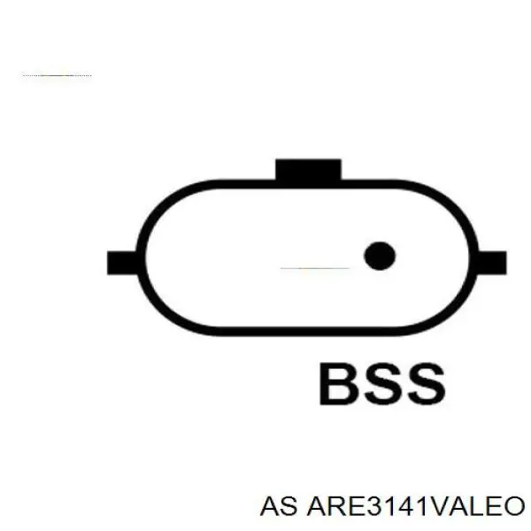 ARE3141VALEO AS/Auto Storm regulador de rele del generador (rele de carga)