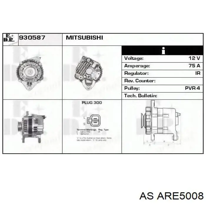 Regulador ARE5008 AS/Auto Storm