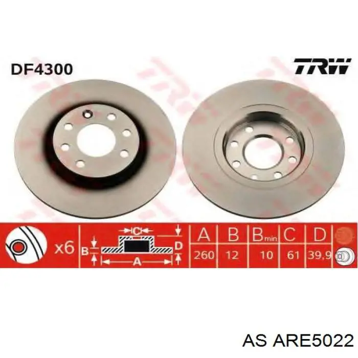 ARE5022 AS/Auto Storm Regulador alternador
