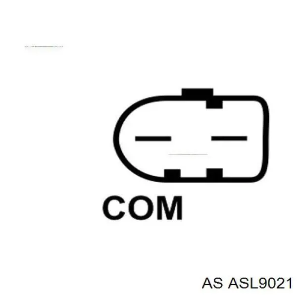 ASB9930 Krauf colector de rotor de alternador