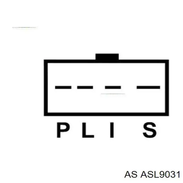 ASL9031 AS/Auto Storm colector de rotor de alternador