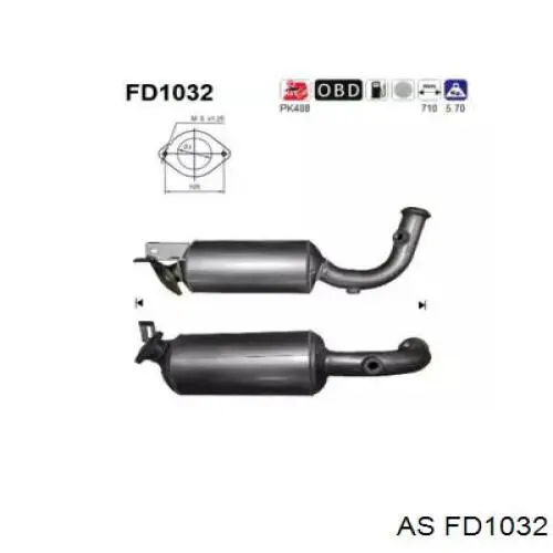 Filtro hollín BM Catalysts BM11108 precio, desde 281,73 EUR