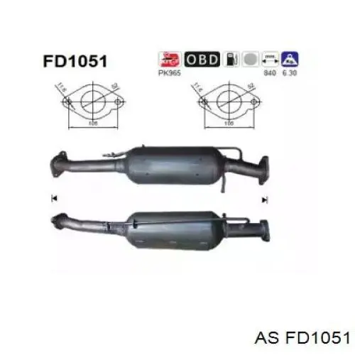 FD1051 AS/Auto Storm DPF