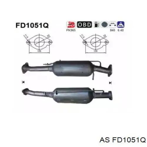 Comprar 2103896 Ford Filtro de partículas (FAP)